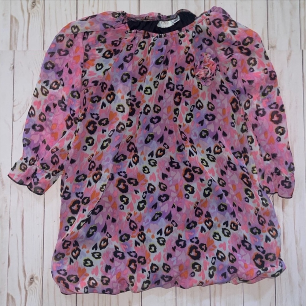 Animal print top